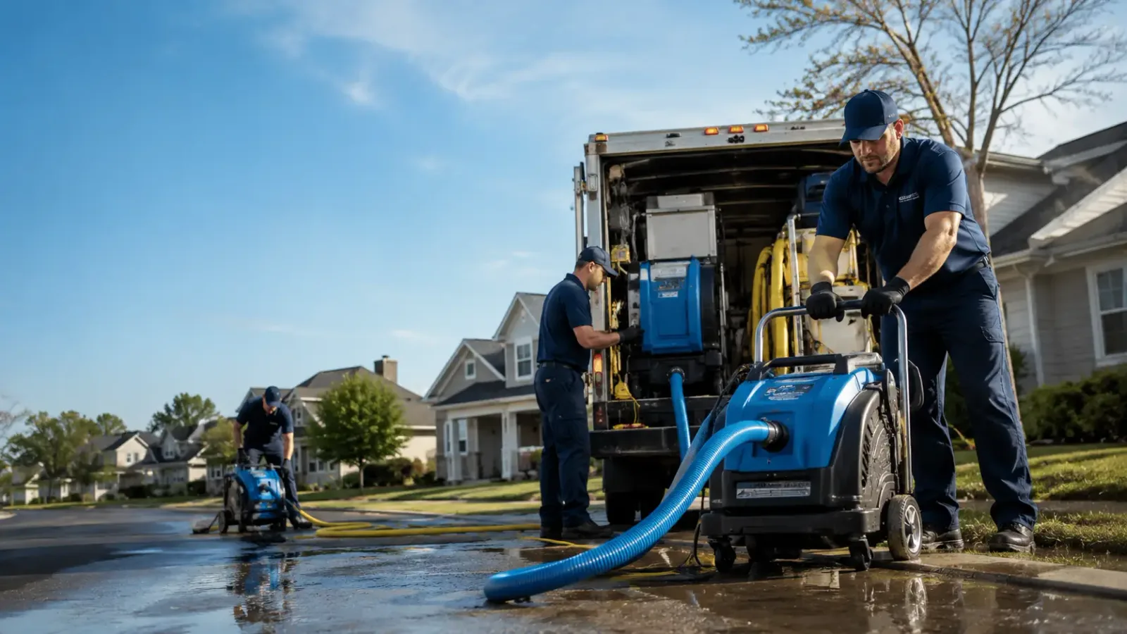 Flood Damage Cleanup in West End, NC